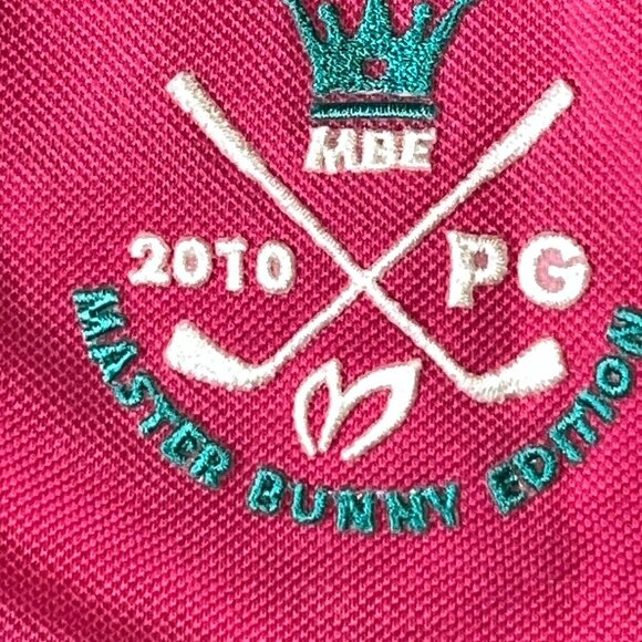RARE VINTAGE 2010 JAPANESE MASTER BUNNY EDITION WOMEN'S GOLF POLO SHIRT  EUC 6 - Picture 15 of 15